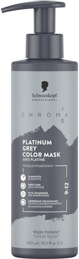 Schwarzkopf Chroma ID Kleurmasker 300ml - Platinum Grey