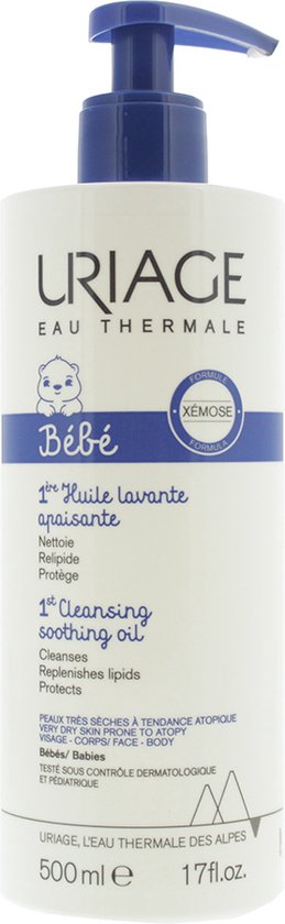 Uriage Bebe Shoothing Cleansing Oil 500ml
