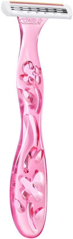 BIC Miss Soleil Sensitive Wegwerpscheermesjes Vrouwen - 2 roze en 1 mintgroene - Pak van 3 Stuks
