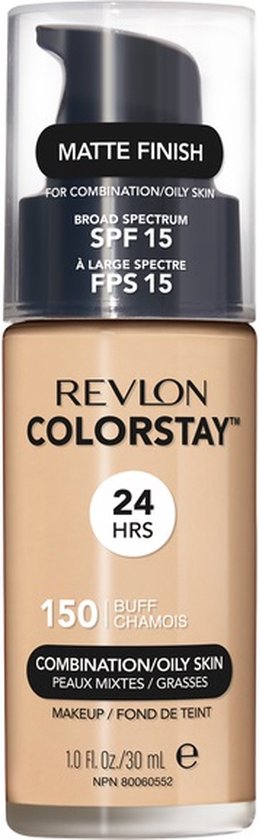 Revlon Colorstay Foundation With Pump Oily Skin | 150 Buff