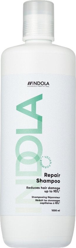 Indola Repair Shampoo | 1000 ml | Voor beschadigd haar
