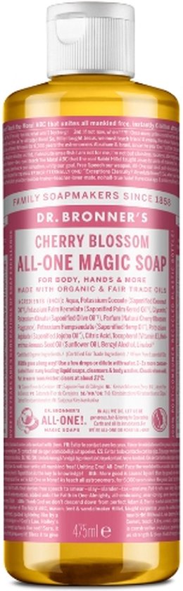 Dr. Bronner's - Vloeibare Zeep Kersenbloesem
