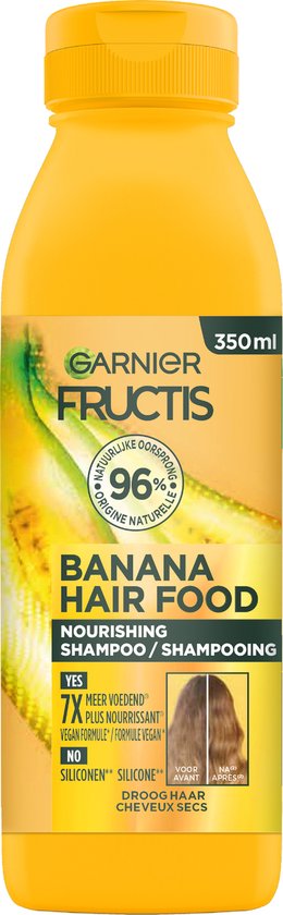 Garnier Fructis Hair Food Banana - Shampoo - Droog haar - 350ml