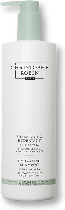 Christophe Robin Hydrating Shampoo with Aloe Vera - 500ml