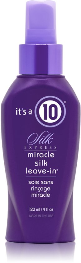 It's a 10 Miracle Silk Leave-in 120ml