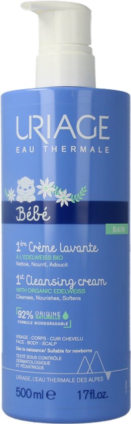 Uriage Bebe 1ere creme lavante 500 Milliliter