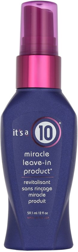 It's a 10 Miracle Leave-in Conditioner Spray 59ml