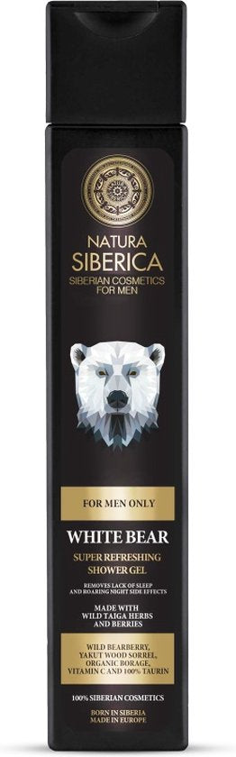 Natura Siberica Super Refreshing Shower Gel White Bear