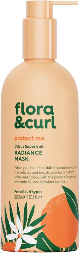 Flora & Curl Citrus Superfruit Radiance Mask