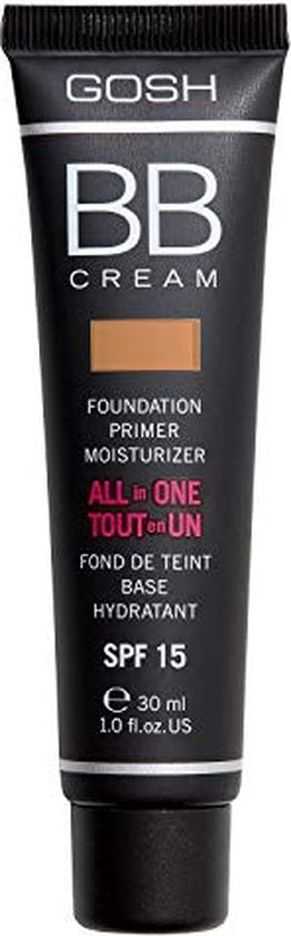 Gosh - Bb Cream Foundation Primer Moisturizer All In One Spf15 Cream Base Foundation 3In1 03 Warm Beige 30Ml