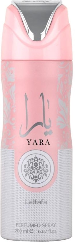 Lattafa Yara Deodorant Spray Set / Yara & Yara Tous 200ml