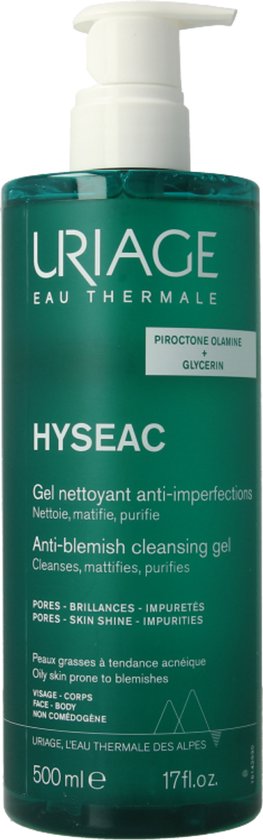 Uriage Hyseac reinigingsgel 500 Milliliter