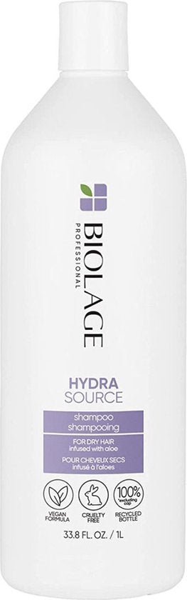 Matrix - Biolage Hydrasource Shampoo - Moisturizing shampoo for dry hair - 1000ml