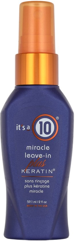 It's a 10 Miracle Leave-in Plus Keratin 59ml
