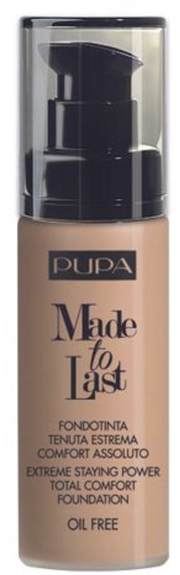 Pupa Made To Last Foundation 040 Medium Beige