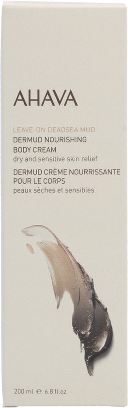 AHAVA Voedende Lichaamscrème - Hydrateert Droge & Gevoelige Huid | Verlicht Irritatie & Ruwheid | Biedt Zachtheid & Comfort | Moisturizer voor een Droge Huid | Verzorging voor Mannen & Vrouwen - 200ml
