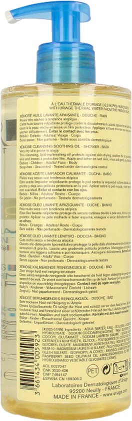 Uriage - Cleasing Cleansing Oil for Face and Body (Cleasing Soothing Oil) (U)