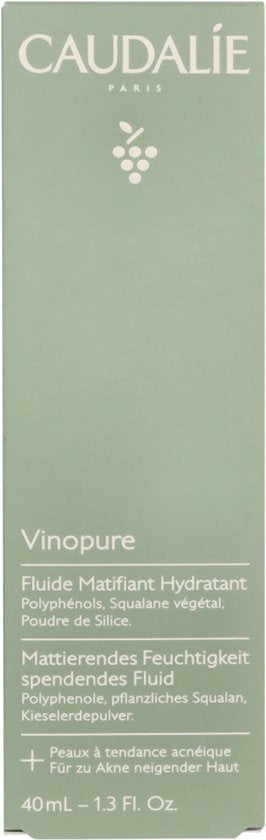 Caudalie Vinopure Hydraterende en Matmakende Fluide 40 ml