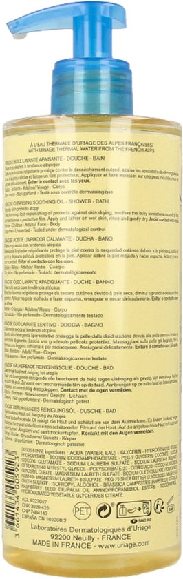 Uriage - Cleasing Cleansing Oil for Face and Body (Cleasing Soothing Oil) (U)
