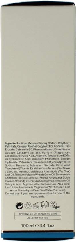 AHAVA Mineraal Voetcrème - Hydrateert & Voedt Droge Voeten - 100ml