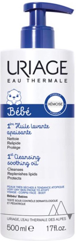 Uriage Bebe Shoothing Cleansing Oil 500ml