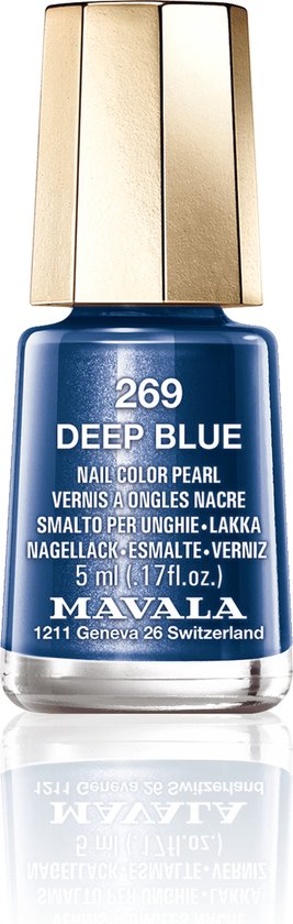 Mavala Nagellak 269 Deep Blue - Blauw