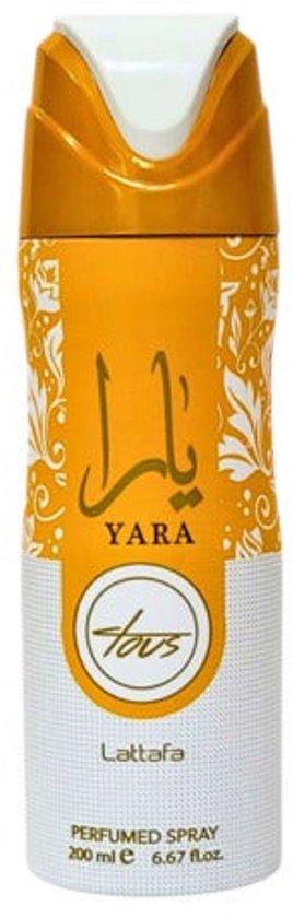 Lattafa Yara Deodorant Spray Set / Yara & Yara Tous 200ml