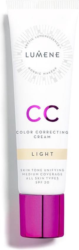 CC Kleur Corrigerende Crème SPF20 Gezichtsstichting 7in1 Licht 30ml