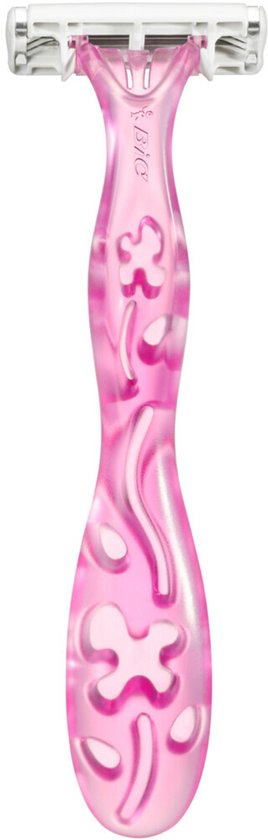 BIC Miss Soleil Sensitive Wegwerpscheermesjes Vrouwen - 2 roze en 1 mintgroene - Pak van 3 Stuks
