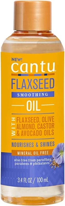 Styling Cream Cantu Flaxseed Smoothing (100 ml)