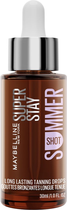 Maybelline New York Summer Shot Bronzing Drops - Zomerse teint tot 96u - Opbouwbare finish - 30ml