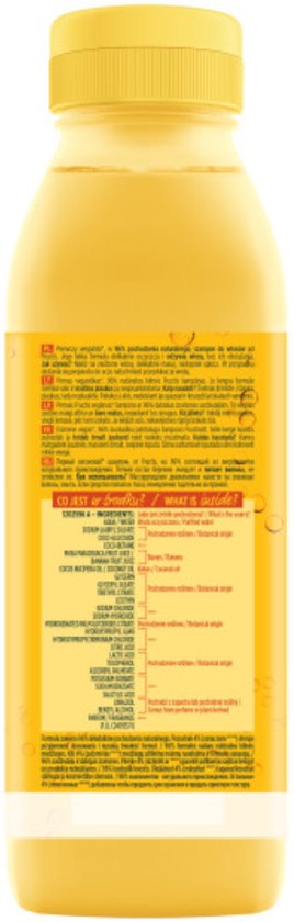 Garnier Fructis Hair Food Banana - Shampoo - Droog haar - 350ml