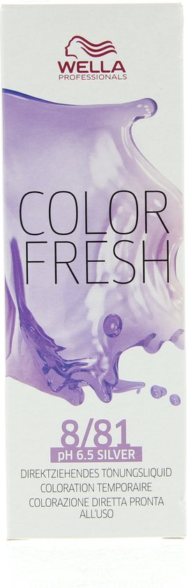 Wella Professionals Color Fresh - Haarverf - 8/81 - 75ml