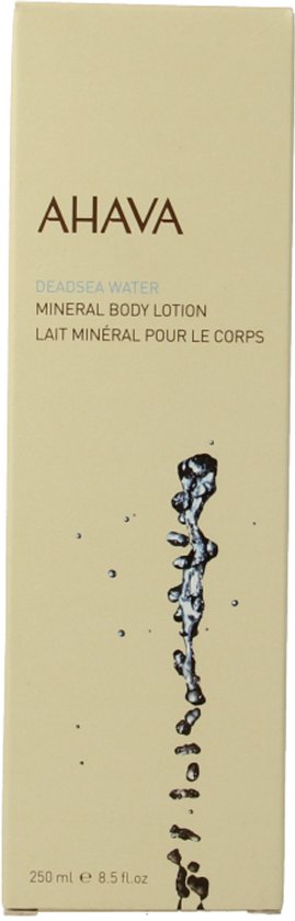AHAVA Mineraal Bodylotion | Langdurige Hydratatie & Huidverbetering | Verfijnt Huidtextuur | Anti-Uitdroging | Lotion voor Dames & Heren | Moisturizer