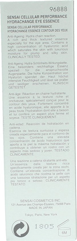 SENSAI Cellular Performance Hydrachange Eye Essence Oogserum 15 ml