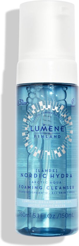 Nordic Hydra Lahde Arctic Aqua Foaming Cleanser hydraterende gezichtsreiniging 150ml