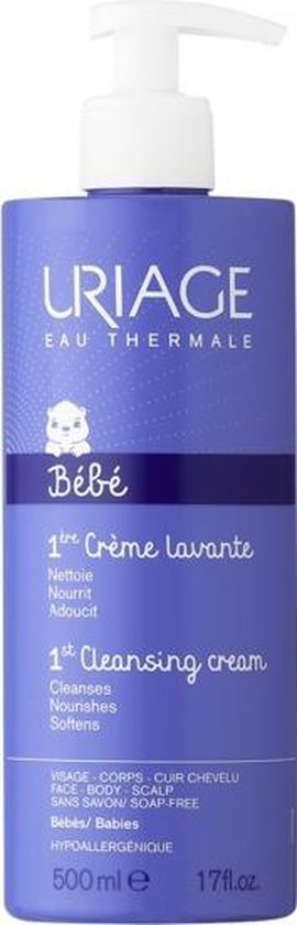 Uriage Bebe 1ere creme lavante 500 Milliliter