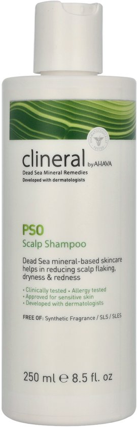 AHAVA Clineral PSO Shampoo | Verlicht Psoriasis Symptomen op de Hoofdhuid | Kalmeert en Reinigt | Speciaal voor Gevoelige Huid | Psoriasis Shampoo | 2