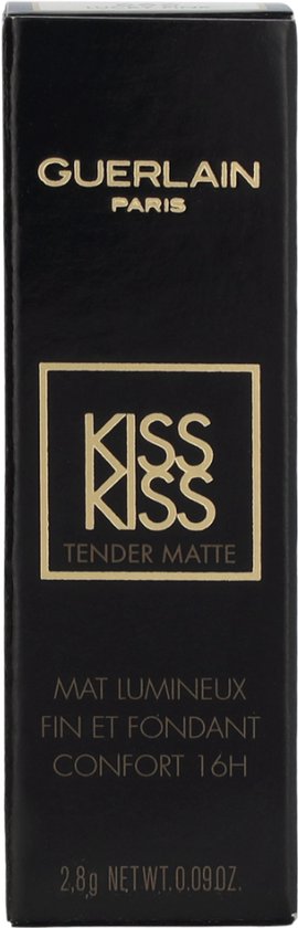 Guerlain Lipstick Lip Make-up Kiss Kiss Tender Matte 666 Lucky Pink