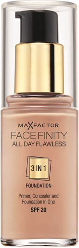Max Factor Facefinity All Day Flawless 3-in-1 Liquid Foundation - 77 Soft Honey