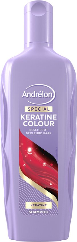Andrélon Special Keratine Colour Shampoo - 6 x 300 ml - Voordeelverpakking