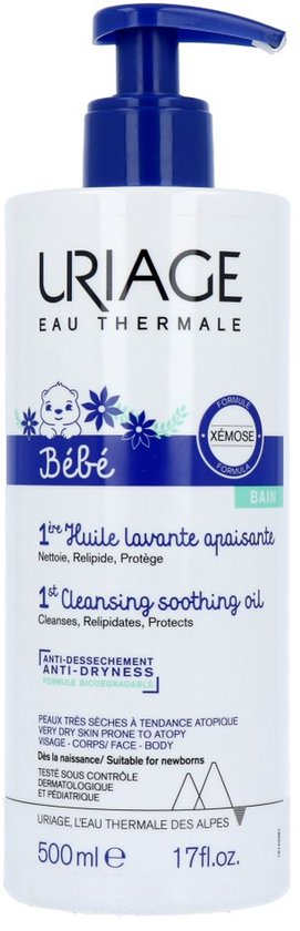 Uriage Bebe Shoothing Cleansing Oil 500ml