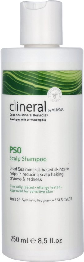 AHAVA Clineral PSO Shampoo | Verlicht Psoriasis Symptomen op de Hoofdhuid | Kalmeert en Reinigt | Speciaal voor Gevoelige Huid | Psoriasis Shampoo | 2