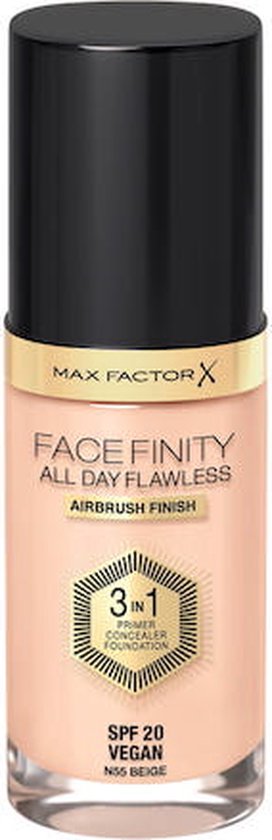 Max Factor Facefinity All Day Flawless 3-in-1 Liquid Foundation - 77 Soft Honey