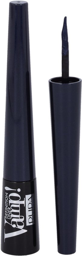 PUPA Vamp! Definition Eyeliner 300 Deep Blue Matt_#2A3F78