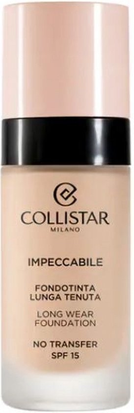 Collistar Make-Up Long Wear Foundation Impeccable 1R Avorio Rosato 30ml