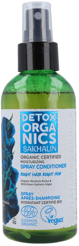 Detox Organics Vochtinbrengende spray conditioner - gecertificeerd organisch