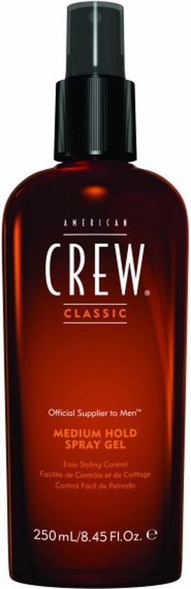 American Crew Medium Hold Spray Gel - 250 ml