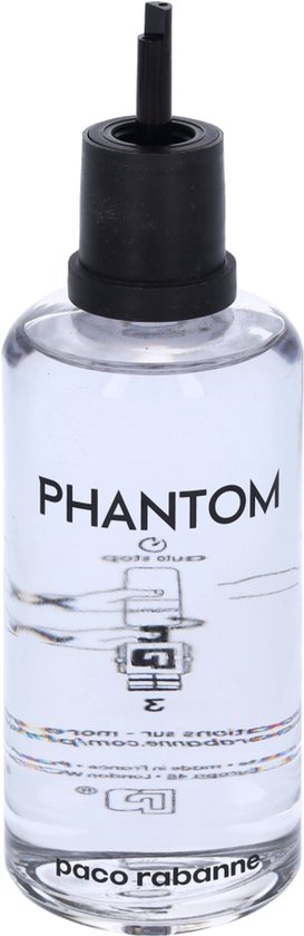 Paco Rabanne Phantom 200 ml Eau de Toilette Refill Bottle - Herenparfum