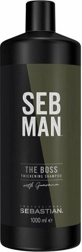 SEB MAN The Boss Thickening Shampoo - 1000 ml - Voor Alle haartypen